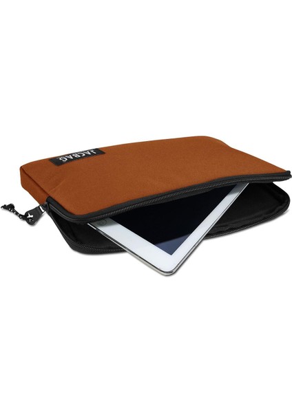 Kiremit Turuncu Kız Çocuk/kadın Tablet Çantası/kılıfı (Suya Dayanıklı Malzeme)