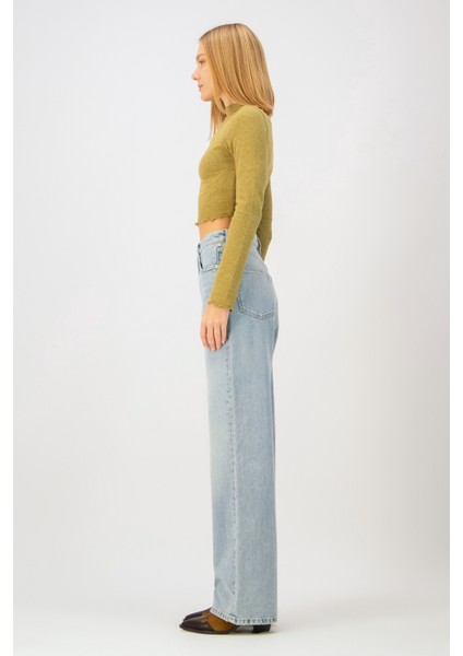 Karla Tall Straight Fit Açık Indigo Kadın Jean Pantolon fiyatları