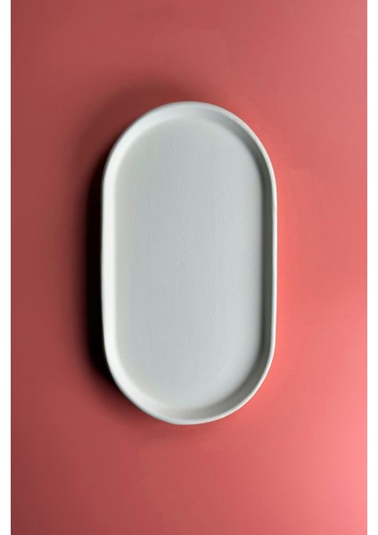 Fika Sunumluk - Seramik Bisküvi - Büyük (Ham Ürün)