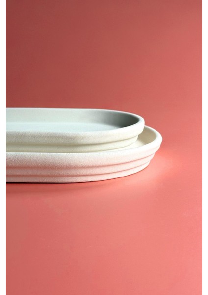 Fika Sunumluk - Seramik Bisküvi - Büyük (Ham Ürün) fırsatları