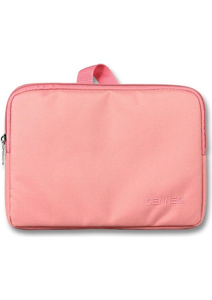 Cennec Yatay Kadın Pembe Tablet Çantası (Maksimum 10,9 Inç Tabletler Için Uygun)