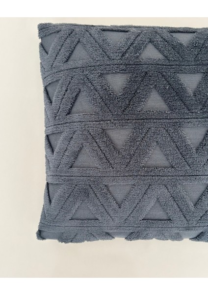 Punch Desenli Çift Taraflı Jakarlı Kırlent,1 ADET,43 x 43 cm ,füme,ekru,vizon fiyatları