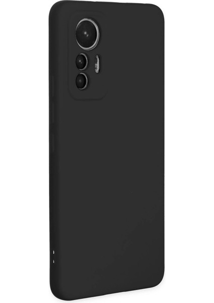 Xiaomi Mi 12 Lite Kılıf Nano Içi Kadife Silikon - Siyah Ferrg fiyatları