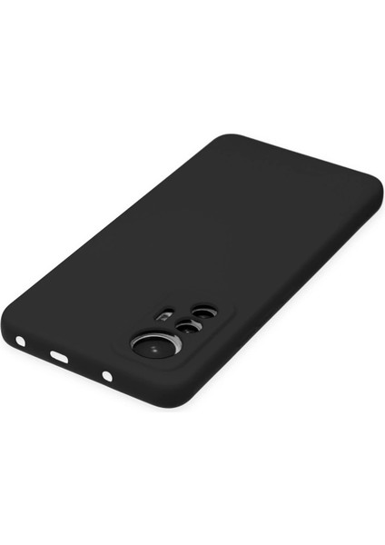 Xiaomi Mi 12 Lite Kılıf Nano Içi Kadife Silikon - Siyah Ferrg fırsatları