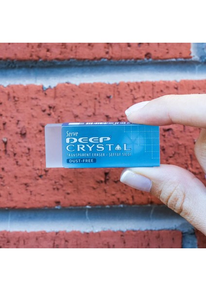 Deep Crystal Şeffaf Silgi No:30 30 Adet