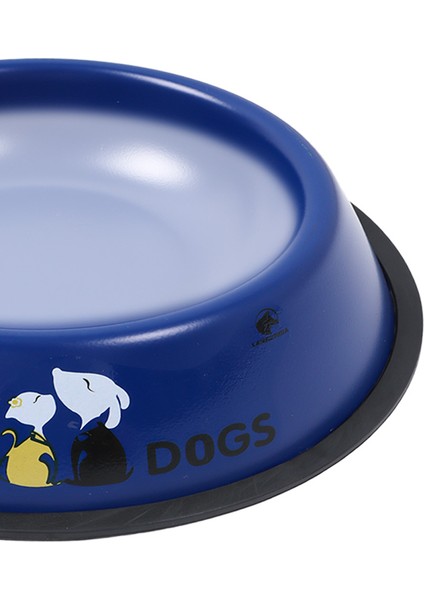 Renkli Metal Mama Kabı, Kedi Köpek Mama Su Kabı 18 cm