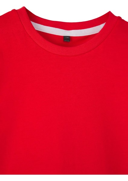 Unisex Çocuk Basic %100 Pamuk 2'li Kombin Tişört