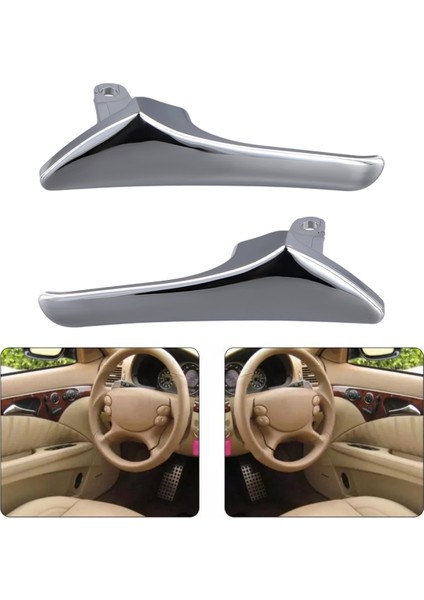 Mercedes Benz W211 E Sınıfı E320 E500 E63 Amg Için Araba Sol/sağ Iç Kapı Kolu 2117660124 2117660224 (Yurt Dışından)