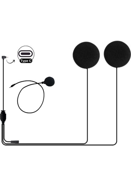 KN2250 Kapalı Kask Mikrofon ve Kulaklık