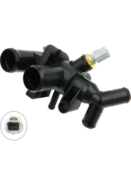 BB3Q8A586AA BB3Q8A586AB Motor Termostat Muhafazası Soğutucu Su Flanşı Ford Ranger 2.2 Tdcl Transit Mk7 Mk8 2.2 Rwd (Yurt Dışından)