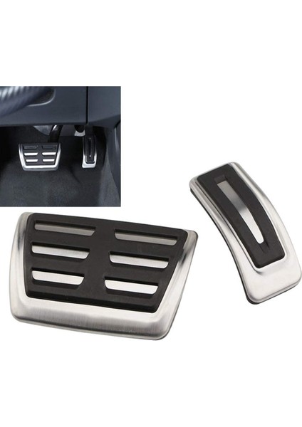 Araba Pedalları Yakıt Fren Ayak Dayama Pedalı Kılıfı Audi A4 B8 A6 A7 A8 S4 Rs4 A5 S5 Rs5 8t Q5 Sq5 8r Oto Aksesuarları (Yurt Dışından) indirimleri