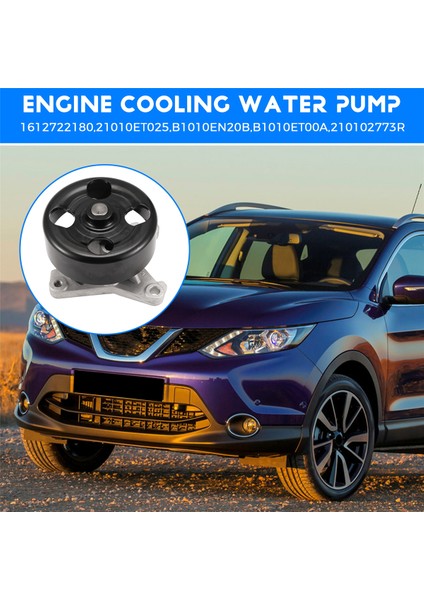 Motor Soğutma Sistemi Su Pompası 21010EN225 21010-ET025 Nissan Cube NV200 Sentra Tida Hatchback Versa Için (Yurt Dışından)