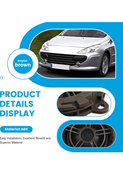 Araba Hoparlör Tweeter Başlığı 6562CR 9666402780 Peugeot 307 408 508 Citroen C5 Ds 308 Için (Yurt Dışından)