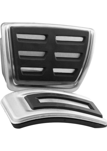 2 Adet Araba Pedalları Ayak Yakıt Fren Pedalı Kapağı Vw Passat B8 Golf 7 2017-2021FOR Skoda Octavia Için Seat Leon At (Yurt Dışından)
