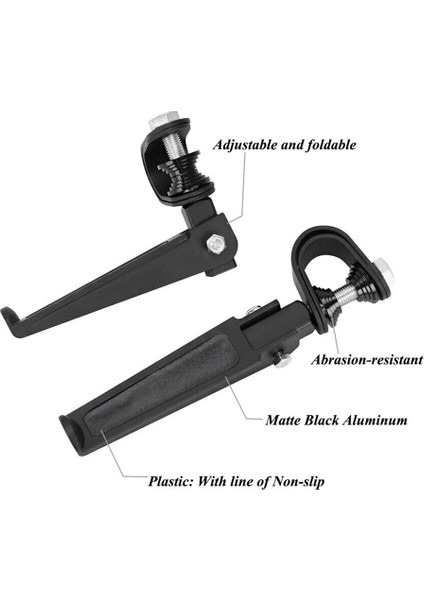 Motosiklet Footrest Katlanır Tampon Ayakliklari Ayaklik Braketi Harley-Davidson Honda Suzuki B Için (Yurt Dışından) modelleri