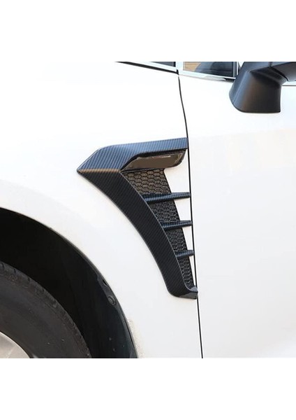 Araba Ayırıcı Spoiler Modifikasyonu Yan Ağ Havalandırma Izgarası Çamurluk Dekoratif Yan Çamurluk Çıkışı Aksesuarları (Yurt Dışından) indirimleri