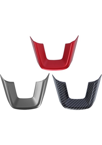 Direksiyon Kapağı U-Şekilli Direksiyon Dekoratif Çerçeve Kapak Honda Civic 11TH Nesil 2022 Kırmızı (Yurt Dışından) indirimleri