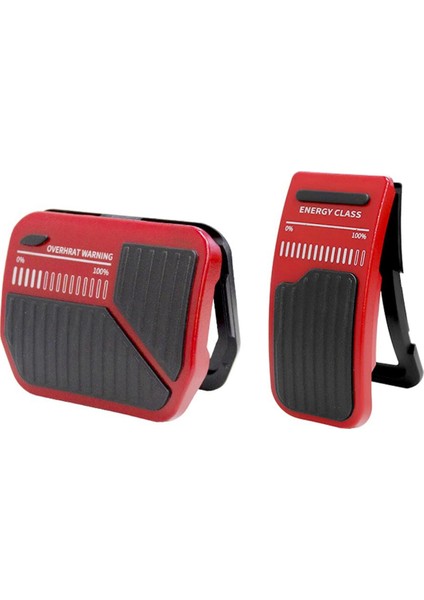 Tesla Model Y Model 3 2023 Pedal Kapakları, Gaz Pedalı Fren Pedalı Gaz Pedalı Kapağı Aksesuarları (Kırmızı) (Yurt Dışından)