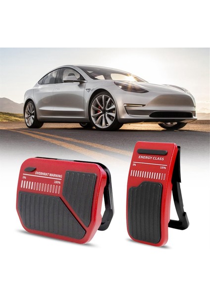Tesla Model Y Model 3 2023 Pedal Kapakları, Gaz Pedalı Fren Pedalı Gaz Pedalı Kapağı Aksesuarları (Kırmızı) (Yurt Dışından) fiyatları