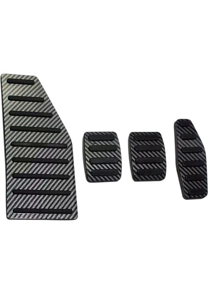 Alüminyum Alaşımlı Ayak Pedalı Suzuki Jimny 2019-2021 Için Lhd Hızlandırıcı Gaz Debriyaj Fren Pedalı Dinlenme Pedalı Pedleri Paspaslar Kapak A (Yurt Dışından)