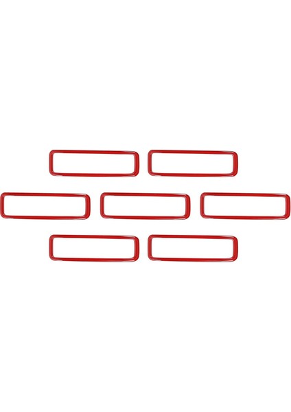 Kaput Havalandırma Kapak Trim Kaput Hava Çıkışları Dekoratif Kapak Jeep Wrangler Jl ve Gladiator Jt 2018-2022 (Abs Kırmızı) (Yurt Dışından) fiyatları