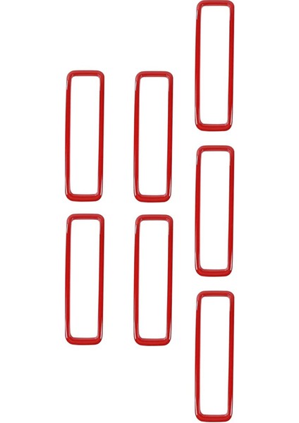 Kaput Havalandırma Kapak Trim Kaput Hava Çıkışları Dekoratif Kapak Jeep Wrangler Jl ve Gladiator Jt 2018-2022 (Abs Kırmızı) (Yurt Dışından) modelleri