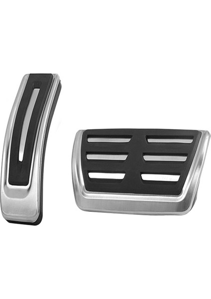 Vw Touareg Için 7l 7 P 2006-2017 Paslanmaz Araba Hızlandırıcı Yakıt Fren Pedalları Ped Kılıfı (Yurt Dışından)