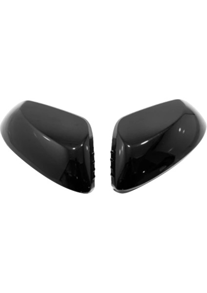 Toyota Corolla 2019-2022 Için Parlak Siyah Yan Kapı Dikiz Aynası Kapağı Trim Kapağı (Yurt Dışından)