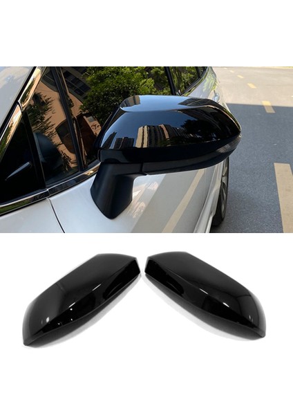 Toyota Corolla 2019-2022 Için Parlak Siyah Yan Kapı Dikiz Aynası Kapağı Trim Kapağı (Yurt Dışından) modelleri
