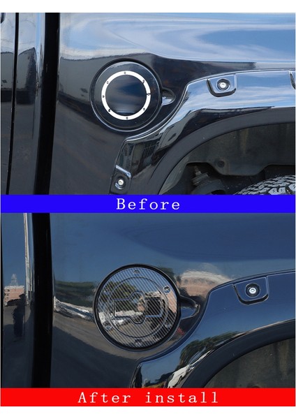 Toyota Tundra 2007-2021 Için Yakıt Deposu Kapatma Başlığı Dekoratif Koruma Etiket Dış Aksesuarlar, Abs Karbon Fiber (Yurt Dışından) fiyatları