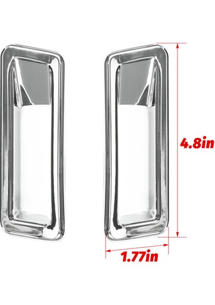 Bagaj Kapağı Arka Plaka Işık Dekorasyonu Kapak Trim Dodge Ram 1500 2018-2021 Için Araba Aksesuarları, Gümüş (Yurt Dışından) modelleri