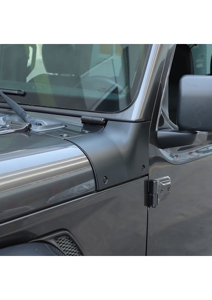 2018-2022 Jeep Wrangler Jl ve Gladiator Jt 2/4 Kapı, Dış Aksesuarlar Için Kaporta Kapağı Vücut Zırhı (Yurt Dışından) indirimleri