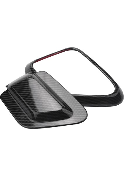 Şarj Kapağı Trim Dekor Sticker Jeep Wrangler Jl Jt 4xe 2021 2022 Aksesuarları,abs Karbon Fiber (Yurt Dışından) modelleri