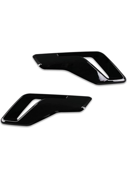 Ford F150 F-150 2021 2022 2023 Çamurluk Yan Hava Firar Çıkışı Kapak Trim Dekoratif Çıkartma Araba Aksesuarları-Siyah (Yurt Dışından)