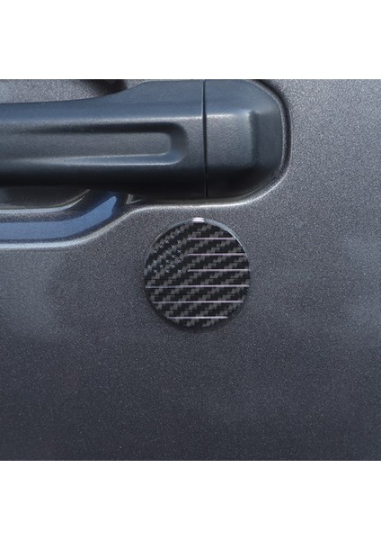 Dış Kapı Anahtar Jakı Ayar Kapağı Jeep Wrangler Jk 2007-2017 Jl Jt 2018-2022 Tj 1996-2007, Abs Karbon Fiber (Yurt Dışından) indirimleri