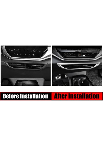 Araba Merkezi Kontrol Klima Çıkış Havalandırma Kapağı Trim Çerçevesi Vw Id.4 Id4 2021-2023 Araba Iç Aksesuarları (Yurt Dışından)