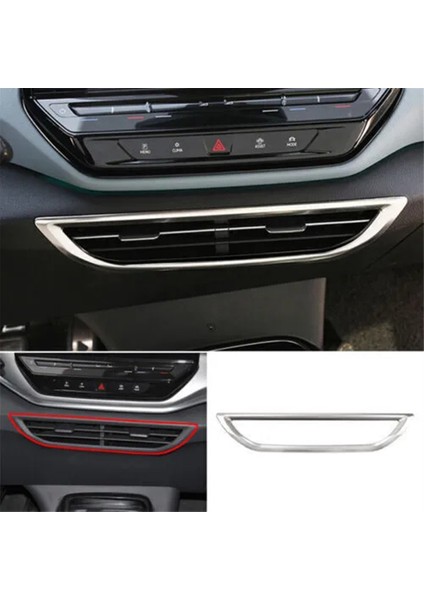 Araba Merkezi Kontrol Klima Çıkış Havalandırma Kapağı Trim Çerçevesi Vw Id.4 Id4 2021-2023 Araba Iç Aksesuarları (Yurt Dışından)