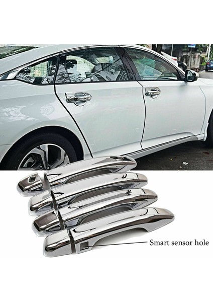Honda Accord 10TH Gen 2018-2020 Için Araba Kapı Kolu Kapak Dekor Trim (Yurt Dışından) fiyatları