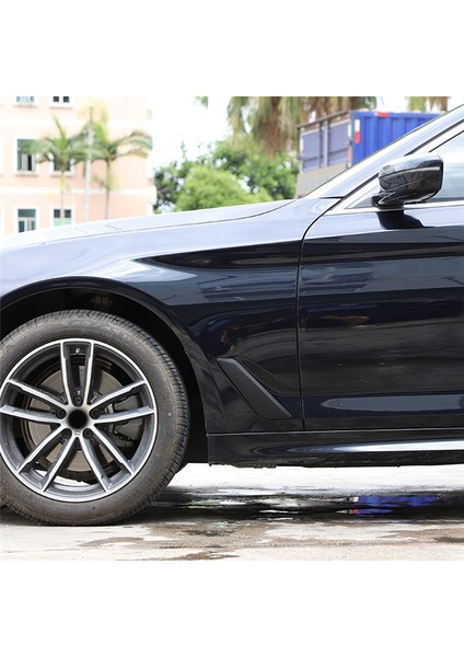 Bmw 5 Serisi G30 2018-2022 Çamurluk Yan Hava Menfezi Çıkış Kapağı Trim Dekoratif Sticker Araba Aksesuarları, Mat Siyah (Yurt Dışından) fırsatları