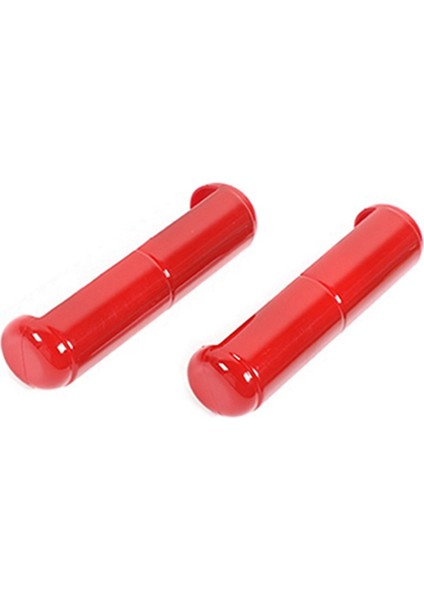 Araba Ön Cam Menteşe Kapağı Trim Sticker Jeep Wrangler Jl Jt 2018-2022 Dış Aksesuarlar, Abs Kırmızı (Yurt Dışından)