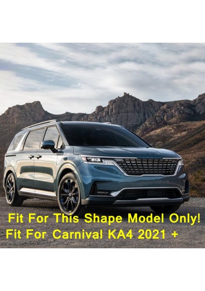 Araba Alüminyum Alaşımlı Koltuk Isıtma Düğmesi Sticker Trim Kia Carnival Ka4 2021 2022 Mavi (Yurt Dışından)