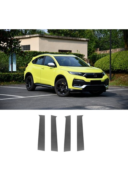 Karbon Fiber B Sütunu Dekoratif Çıkartmalar Koruma Kaplaması Honda Vezel Xr-V 2015-2020 Aksesuarları (Yurt Dışından) fırsatları