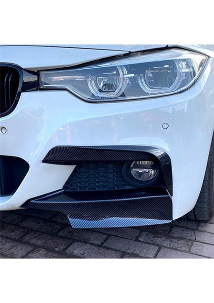 1 Çift Araba Ön Tampon Dişleri Trim Kapak Dekorasyonu 3 Serisi F30 F31 M Paketi 2013-2019 Karbon Fiber Desen (Yurt Dışından) fiyatları