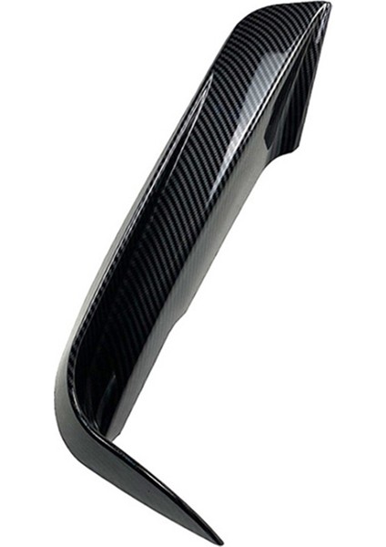 1 Çift Araba Ön Tampon Dişleri Trim Kapak Dekorasyonu 3 Serisi F30 F31 M Paketi 2013-2019 Karbon Fiber Desen (Yurt Dışından) modelleri