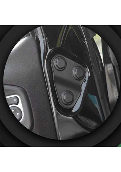 Adet Vida Koruma Cıvata Kapak Trimi Jeep Wrangler Jl 2018-2021, Ön Kapı Vida Koruma Kapağı, Siyah (Yurt Dışından) fiyatları