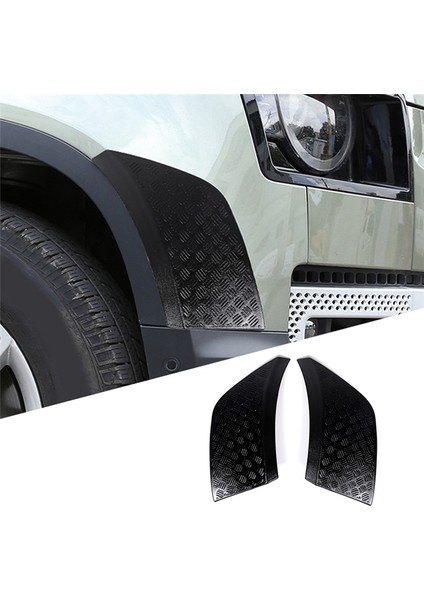 Land Rover Defender 110 2020 2021 2022 2023 Aksesuarları Için Araba Ön Tampon Yan Çizilmez Plaka Kapağı (Yurt Dışından) fırsatları