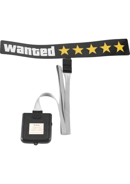 Ön Cam Elektrikli 5 Yıldız Aranıyor Araba LED Yansıtıcı Çıkartmalar Araba Pencere Etiket Glow Panel Dekorasyon Aksesuarları (Yurt Dışından) fırsatları