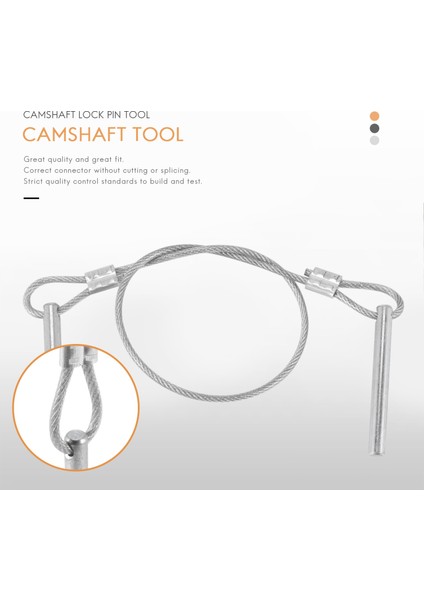 Honda K Serisi K20A K20A2 K20Z1 K20Z3 K24A K24A2 07AAB-RWCA120 Için Eksantrik Mili Kilit Pimi Aracı (Yurt Dışından) modelleri