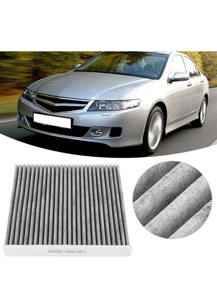 1003C (CF10134) Acura, Csx, Honda, Accord, Civic, Crosstour, Odyssey, C35519 Için Aktif Karbon Araç Kabin Hava Filtresi (Yurt Dışından)