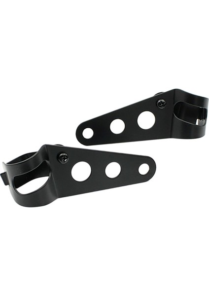Motosiklet Evrensel Far Montaj Braketi Honda Kawasaki Bobber Racer KZ1000 KZ550 35MM-43MM Çatal Borusu (Yurt Dışından)
